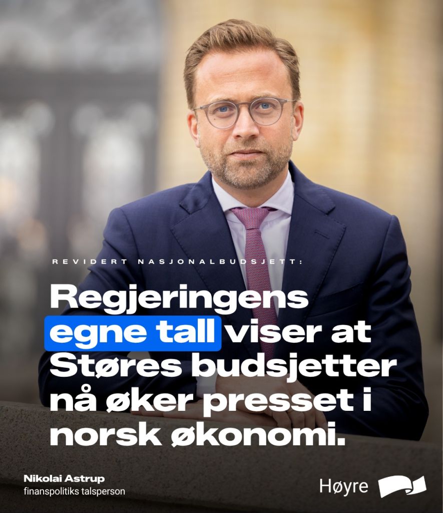 Støres budsjetter nå øker presset i norsk økonomi.
